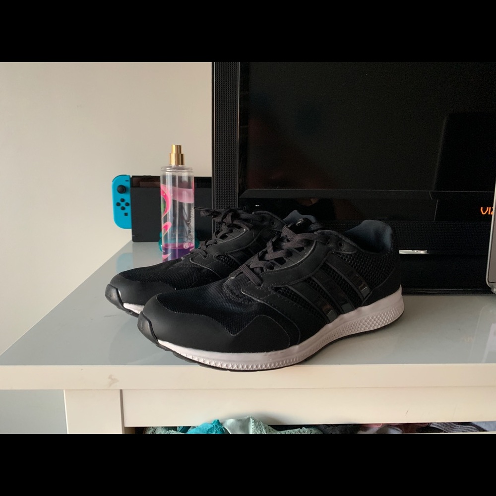 Black Adidas shoes
